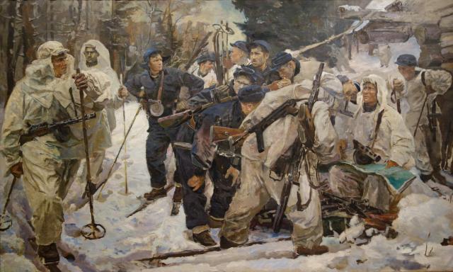 Серебряный И.А. Партизанский отряд. 1942